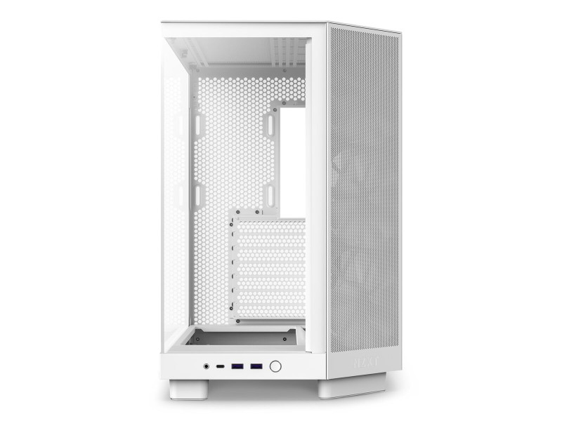 ATX полу-висока кутия NZXT CC-H61FW-01 Бял ATX полу-висока кутия NZXT CC-H61FW-01 Бял NaN – BB Калъфи за настолни компютри