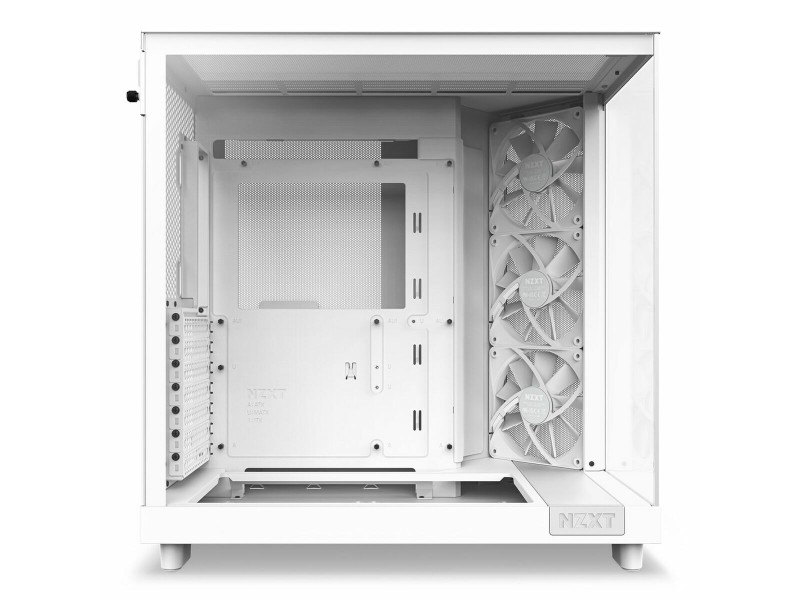 ATX полу-висока кутия NZXT CC-H61FW-01 Бял ATX полу-висока кутия NZXT CC-H61FW-01 Бял NaN – BB Калъфи за настолни компютри