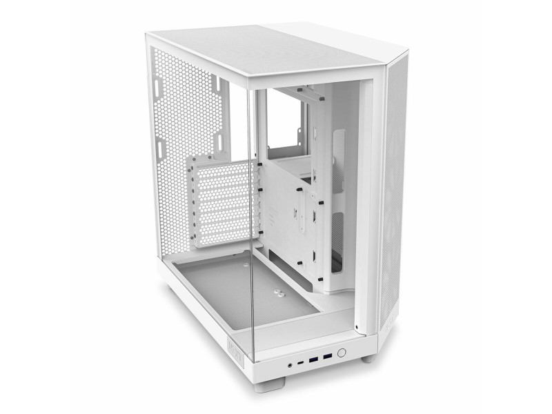 ATX полу-висока кутия NZXT CC-H61FW-01 Бял ATX полу-висока кутия NZXT CC-H61FW-01 Бял NaN – BB Калъфи за настолни компютри