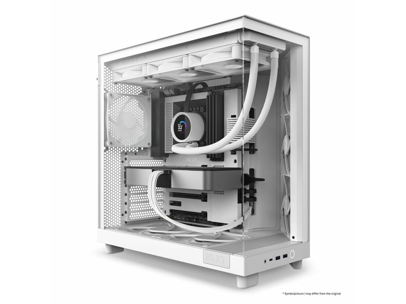 ATX полу-висока кутия NZXT CC-H61FW-01 Бял ATX полу-висока кутия NZXT CC-H61FW-01 Бял NaN – BB Калъфи за настолни компютри