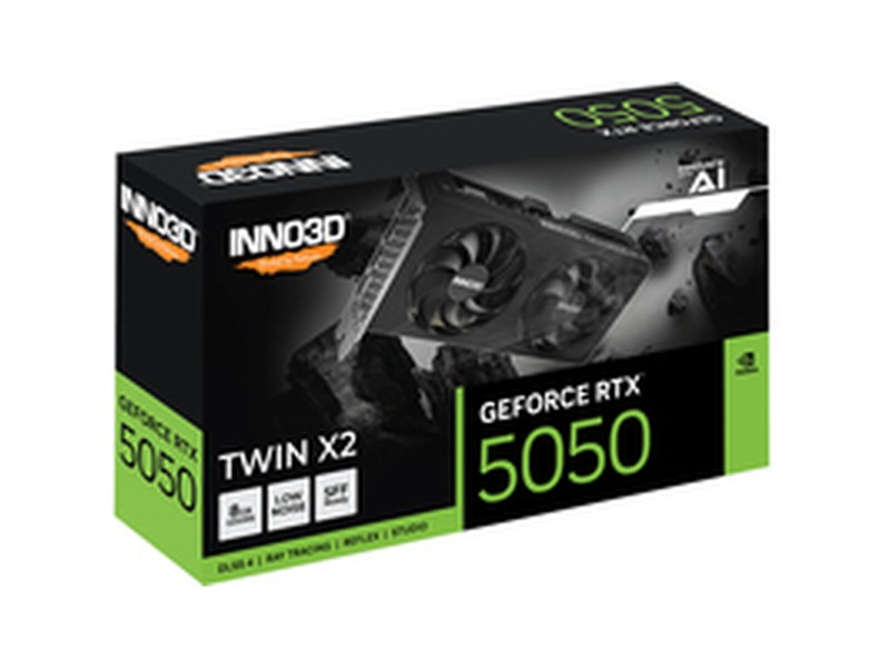 Графична карта INNO3D N50502-08D6-174071N GEFORCE RTX 5050 8 GB GDDR6 NaN –  BB Графични карти