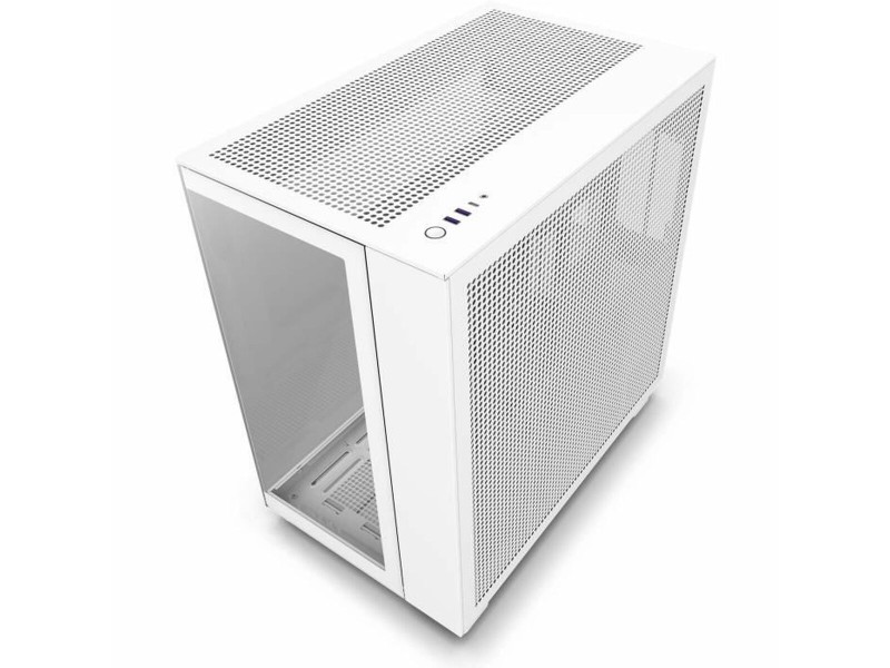 ATX полу-висока кутия NZXT H9 All Бял NaN –  BB Калъфи за настолни компютри