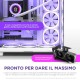 ATX полу-висока кутия NZXT H9 All Бял NaN –  BB Калъфи за настолни компютри