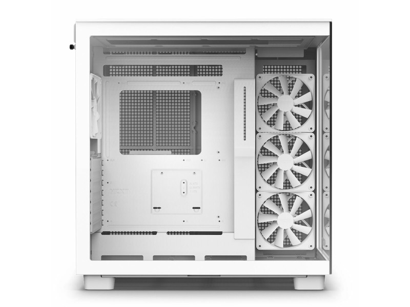 ATX полу-висока кутия NZXT H9 All Бял NaN –  BB Калъфи за настолни компютри