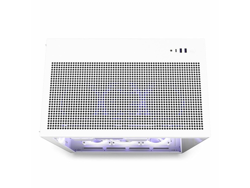 ATX полу-висока кутия NZXT H9 All Бял NaN –  BB Калъфи за настолни компютри