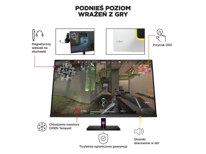 Gaming монитор HP 9R181E9#ABB 4K Ultra HD 31,5 NaN –  BB Монитори