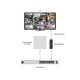 UTP категория 6 твърд мрежови кабел UBIQUITI UFP-VIEWPORT Черен NaN –  BB Ethernet кабели