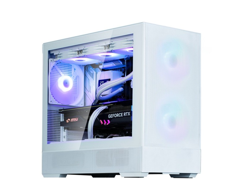Средно голяма кутия микро ATX / Mini ITX / ATX Zalman P30 AIR WHITE Бял NaN –  BB Калъфи за настолни компютри