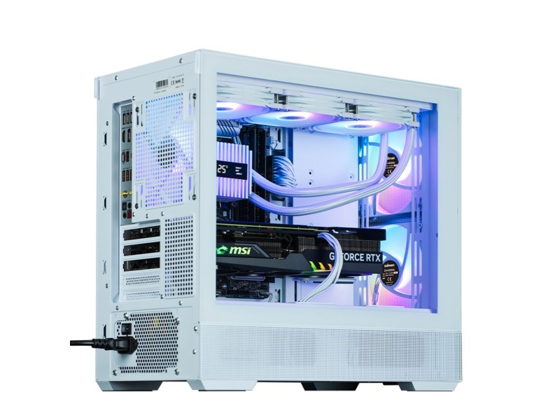 Средно голяма кутия микро ATX / Mini ITX / ATX Zalman P30 AIR WHITE Бял NaN –  BB Калъфи за настолни компютри