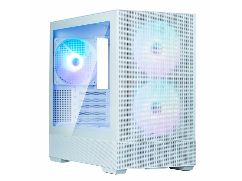 Средно голяма кутия микро ATX / Mini ITX / ATX Zalman P30 AIR WHITE Бял NaN –  BB Калъфи за настолни компютри