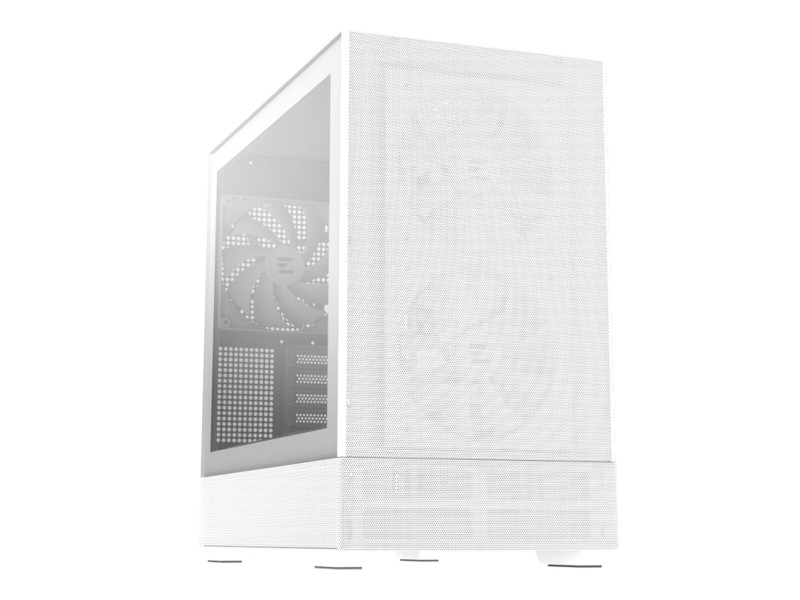 Средно голяма кутия микро ATX / Mini ITX / ATX Zalman P30 AIR WHITE Бял NaN –  BB Калъфи за настолни компютри
