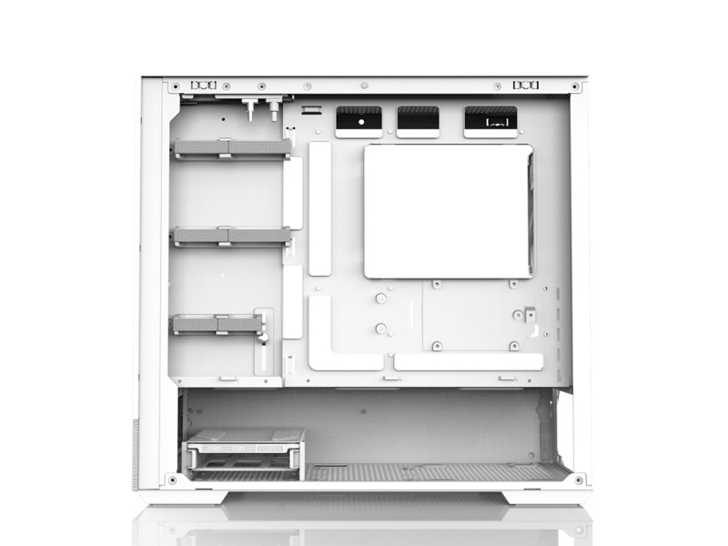 Средно голяма кутия микро ATX / Mini ITX / ATX Zalman P30 AIR WHITE Бял NaN –  BB Калъфи за настолни компютри