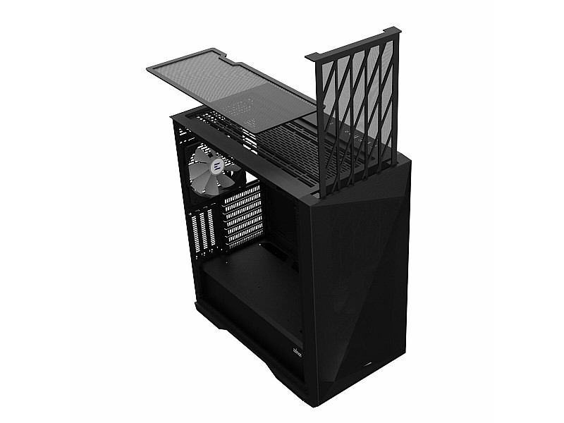 ATX полу-висока кутия Zalman 8809213763182 Черен NaN –  BB Калъфи за настолни компютри
