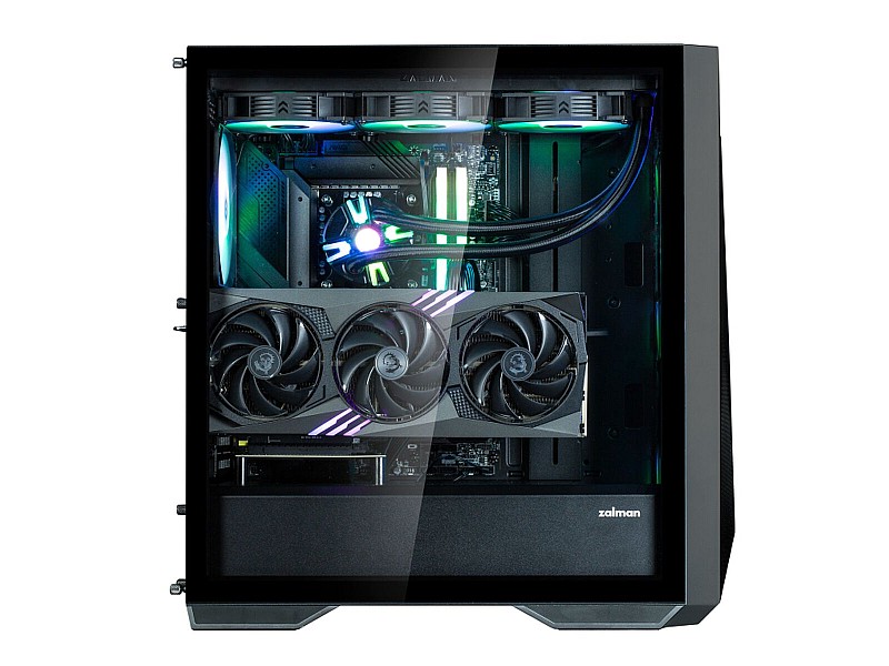 ATX полу-висока кутия Zalman 8809213763182 Черен NaN –  BB Калъфи за настолни компютри