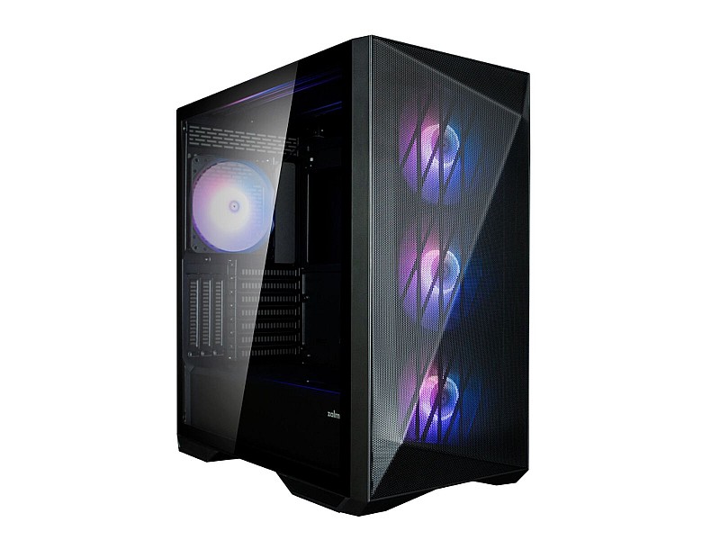 ATX полу-висока кутия Zalman 8809213763182 Черен NaN –  BB Калъфи за настолни компютри