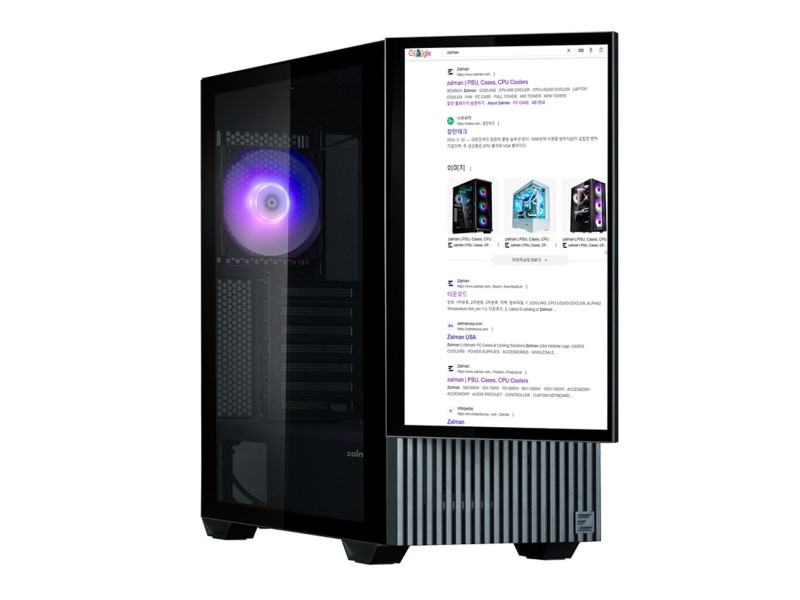 ATX полу-висока кутия Zalman 8800263650040 Черен NaN –  BB Калъфи за настолни компютри