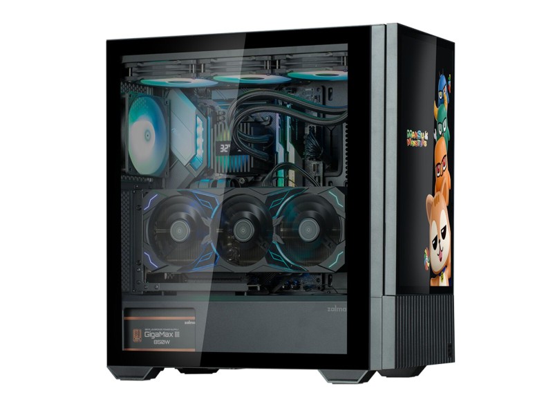 ATX полу-висока кутия Zalman 8800263650040 Черен NaN –  BB Калъфи за настолни компютри