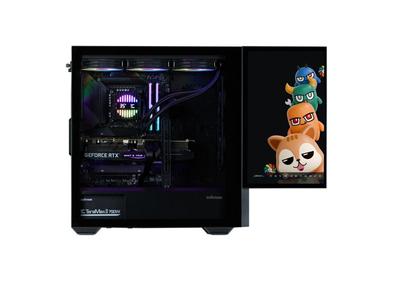 ATX полу-висока кутия Zalman 8800263650040 Черен NaN –  BB Калъфи за настолни компютри
