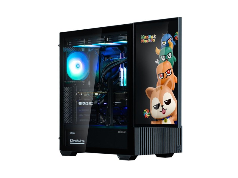 ATX полу-висока кутия Zalman 8800263650040 Черен NaN –  BB Калъфи за настолни компютри