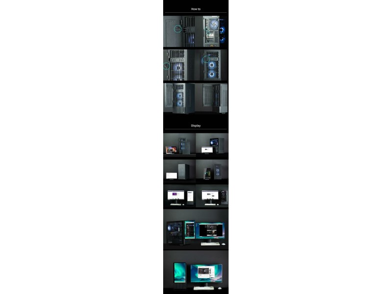 ATX полу-висока кутия Zalman 8800263650040 Черен NaN –  BB Калъфи за настолни компютри