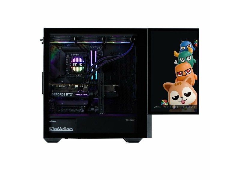 ATX полу-висока кутия Zalman 8800263650040 Черен NaN –  BB Калъфи за настолни компютри