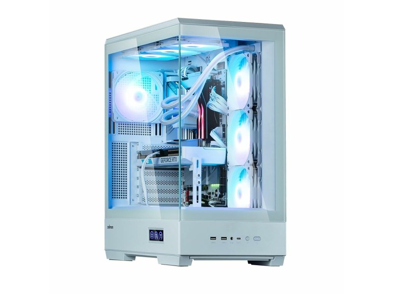 ATX полу-висока кутия Zalman P50 DS Бял NaN –  BB Калъфи за настолни компютри