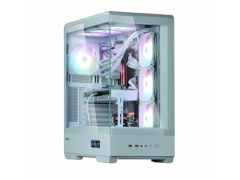 ATX полу-висока кутия Zalman P50 DS Бял NaN –  BB Калъфи за настолни компютри