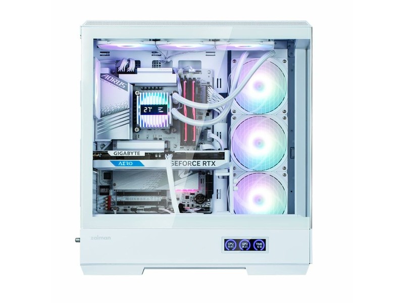 ATX полу-висока кутия Zalman P50 DS Бял NaN –  BB Калъфи за настолни компютри