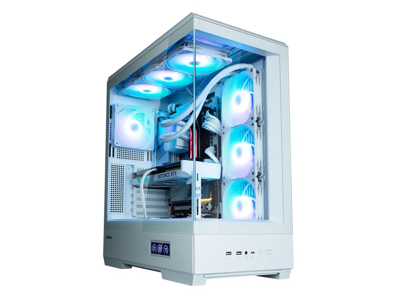 ATX полу-висока кутия Zalman P50 DS Бял NaN –  BB Калъфи за настолни компютри