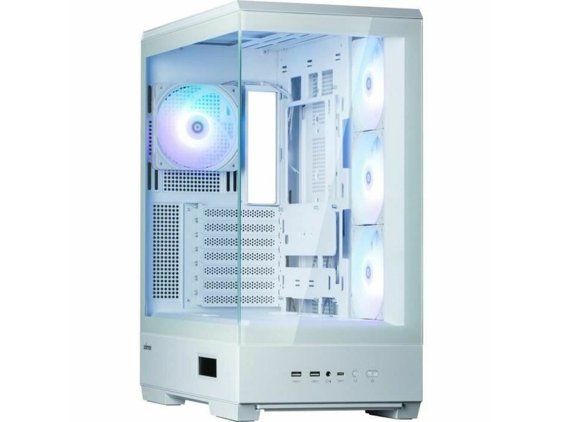 ATX полу-висока кутия Zalman P50 DS Бял NaN –  BB Калъфи за настолни компютри
