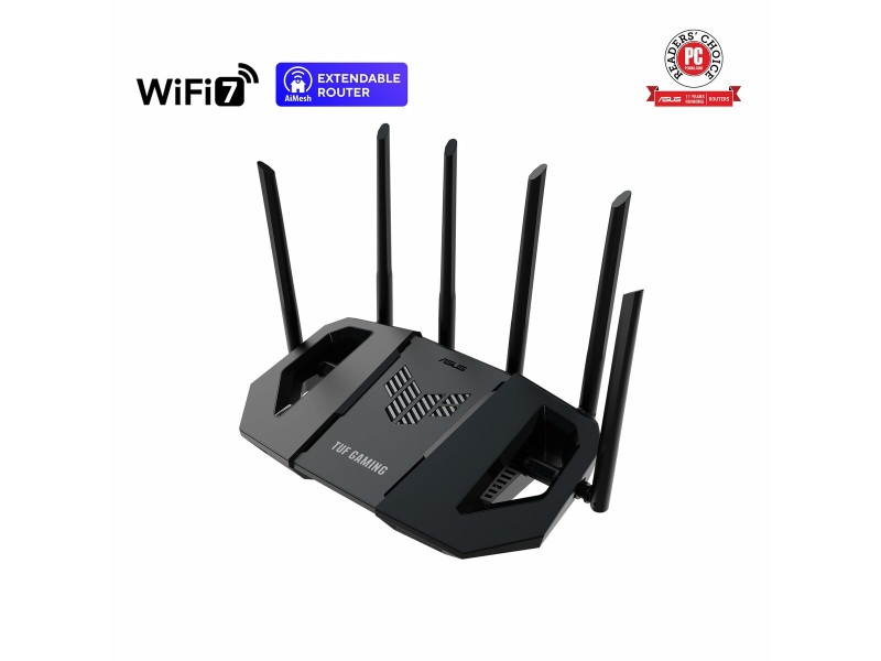 Безжичен усилвател Asus TUF-BE6500 Черен RJ45 Ethernet LAN Wi-Fi NaN –  BB Рутери
