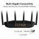 Безжичен усилвател Asus TUF-BE6500 Черен RJ45 Ethernet LAN Wi-Fi NaN –  BB Рутери