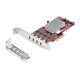 USB Cable Startech P10Q4C-USB-CARD Червен NaN –  BB USB кабели