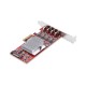 USB Cable Startech P10Q4C-USB-CARD Червен NaN –  BB USB кабели