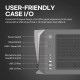ATX полу-висока кутия Zalman S4 Plus Черен NaN –  BB Калъфи за настолни компютри