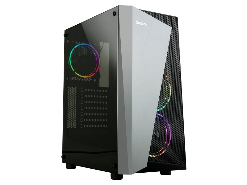 ATX полу-висока кутия Zalman S4 Plus Черен NaN –  BB Калъфи за настолни компютри