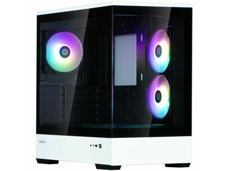 Средно голяма кутия микро ATX / Mini ITX / ATX Zalman P30 BW Черен Средно голяма кутия микро ATX / Mini ITX / ATX Zalman P30 BW Черен NaN – BB Калъфи за настолни компютри