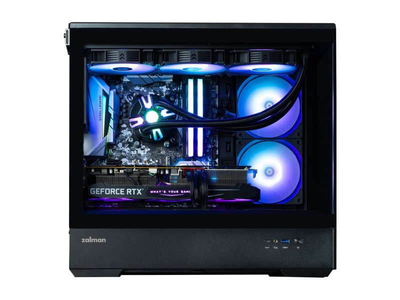 Средно голяма кутия микро ATX / Mini ITX / ATX Zalman P30 BW Черен Средно голяма кутия микро ATX / Mini ITX / ATX Zalman P30 BW Черен NaN – BB Калъфи за настолни компютри