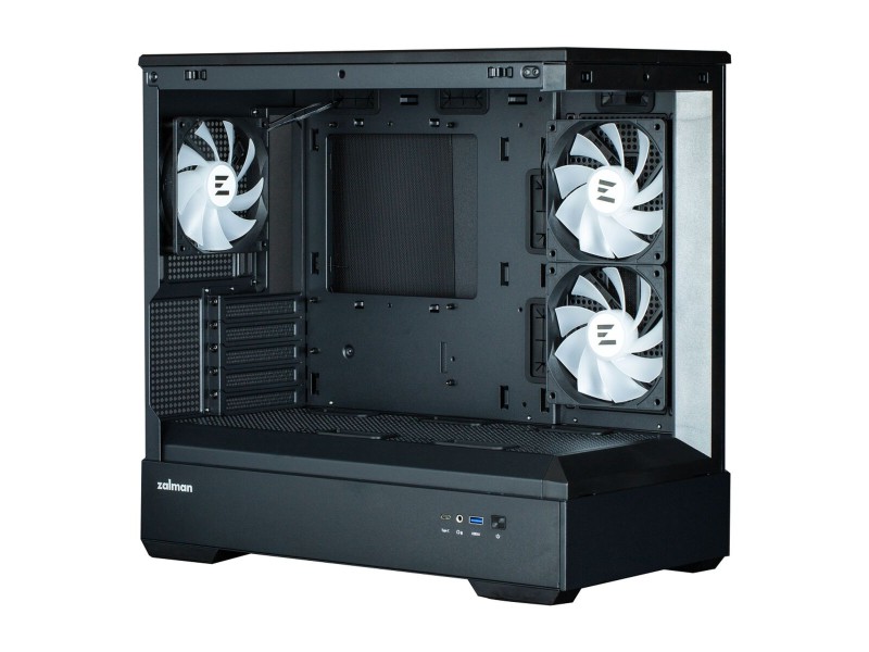 Средно голяма кутия микро ATX / Mini ITX / ATX Zalman P30 BW Черен Средно голяма кутия микро ATX / Mini ITX / ATX Zalman P30 BW Черен NaN – BB Калъфи за настолни компютри