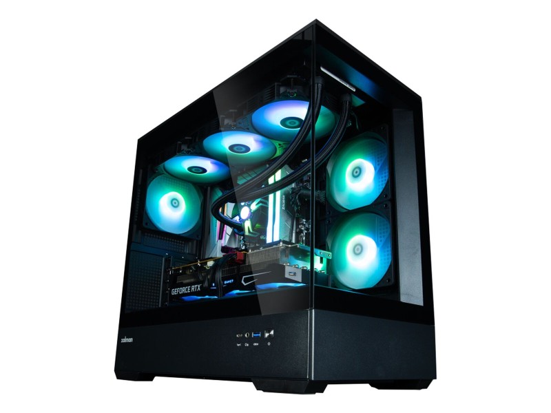Средно голяма кутия микро ATX / Mini ITX / ATX Zalman P30 BW Черен Средно голяма кутия микро ATX / Mini ITX / ATX Zalman P30 BW Черен NaN – BB Калъфи за настолни компютри