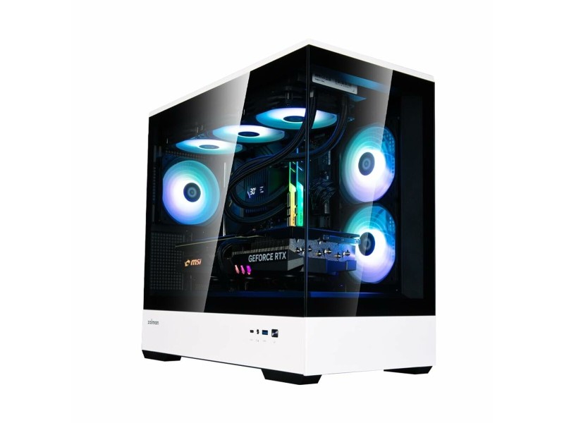 Средно голяма кутия микро ATX / Mini ITX / ATX Zalman P30 BW Черен Средно голяма кутия микро ATX / Mini ITX / ATX Zalman P30 BW Черен NaN – BB Калъфи за настолни компютри