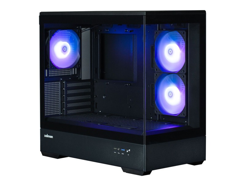Средно голяма кутия микро ATX / Mini ITX / ATX Zalman P30 BW Черен Средно голяма кутия микро ATX / Mini ITX / ATX Zalman P30 BW Черен NaN – BB Калъфи за настолни компютри