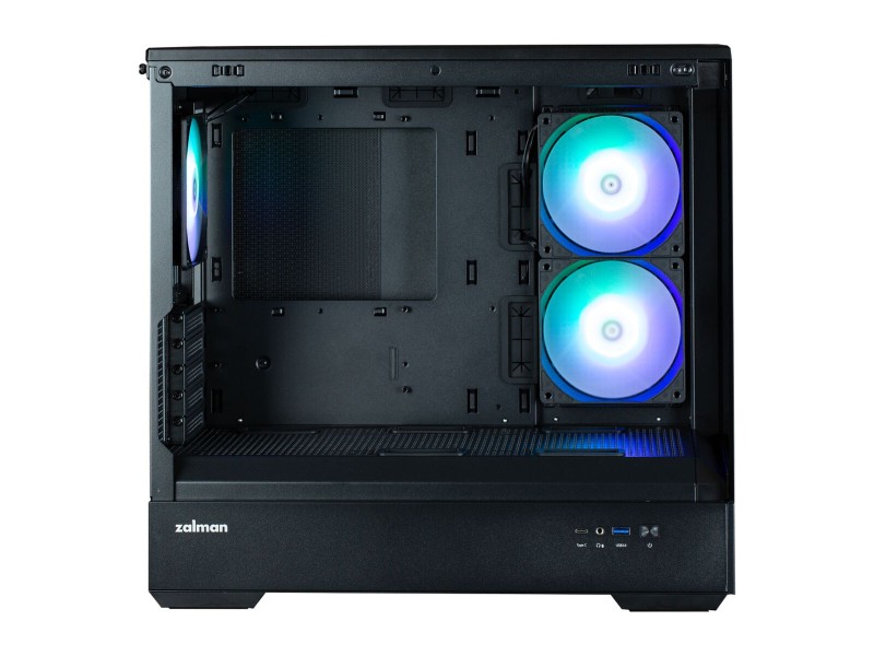 Средно голяма кутия микро ATX / Mini ITX / ATX Zalman P30 BW Черен Средно голяма кутия микро ATX / Mini ITX / ATX Zalman P30 BW Черен NaN – BB Калъфи за настолни компютри