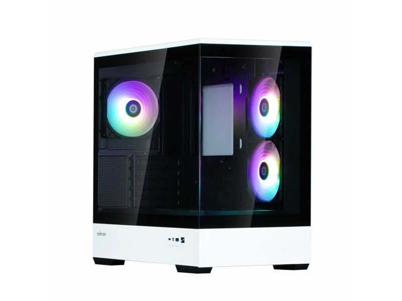 Средно голяма кутия микро ATX / Mini ITX / ATX Zalman P30 BW Черен Средно голяма кутия микро ATX / Mini ITX / ATX Zalman P30 BW Черен NaN – BB Калъфи за настолни компютри