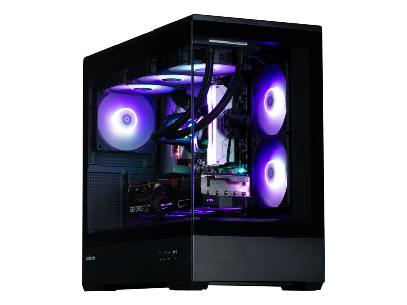 Средно голяма кутия микро ATX / Mini ITX / ATX Zalman P30 BW Черен Средно голяма кутия микро ATX / Mini ITX / ATX Zalman P30 BW Черен NaN – BB Калъфи за настолни компютри