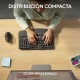 Клавиатура с мишка Logitech Графит Стомана Испанска Qwerty NaN –  BB Клавиатури