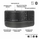 Клавиатура с мишка Logitech Графит Стомана Испанска Qwerty NaN –  BB Клавиатури