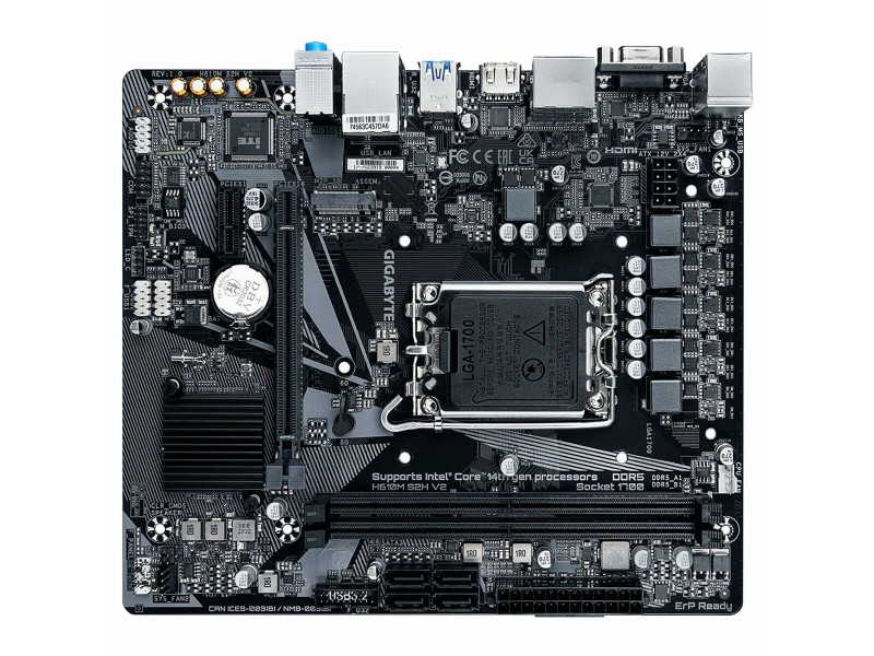 Дънна платка Gigabyte H610M S2H V2 INTEL H610 EXPRESS LGA 1700 NaN –  BB Дънни платки