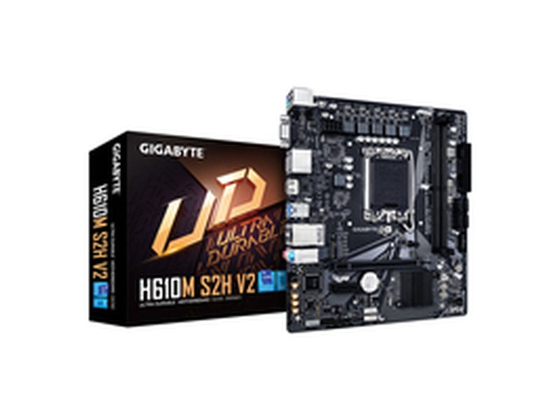 Дънна платка Gigabyte H610M S2H V2 INTEL H610 EXPRESS LGA 1700 NaN –  BB Дънни платки