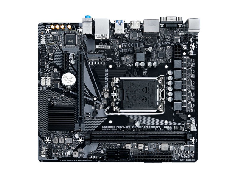 Дънна платка Gigabyte H610M S2H V2 INTEL H610 EXPRESS LGA 1700 NaN –  BB Дънни платки